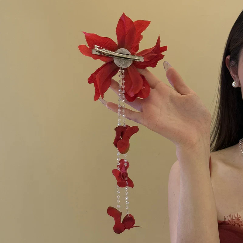 Hot Sale Flower Duckbill Clip  - огляд і ціна Women Accessories Sale