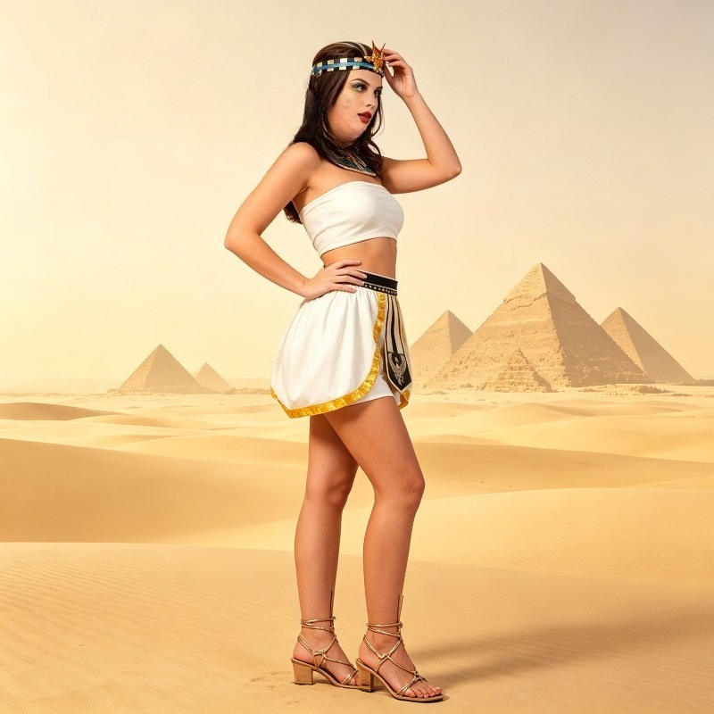 Cosplay Costume Bar Stage Dres - огляд і ціна Women'S Egyptian Accessories