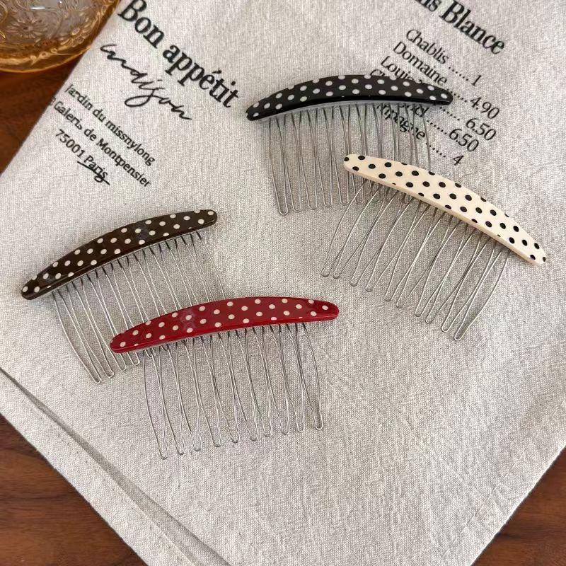 * New Sale Polka Dot Hair Comb - огляд і ціна Women Accessories Sale