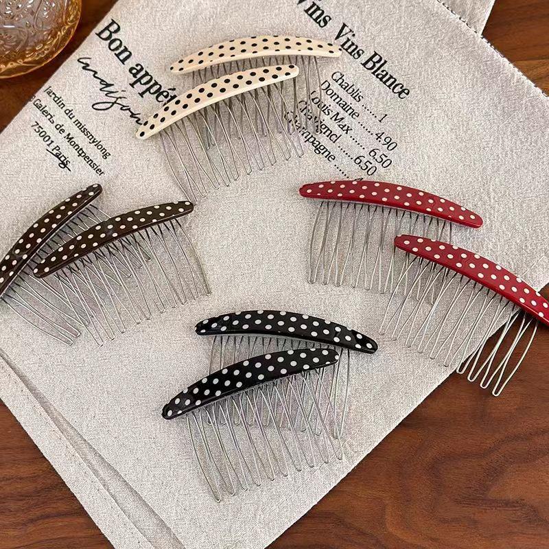 * New Sale Polka Dot Hair Comb - огляд і ціна Women Accessories Sale