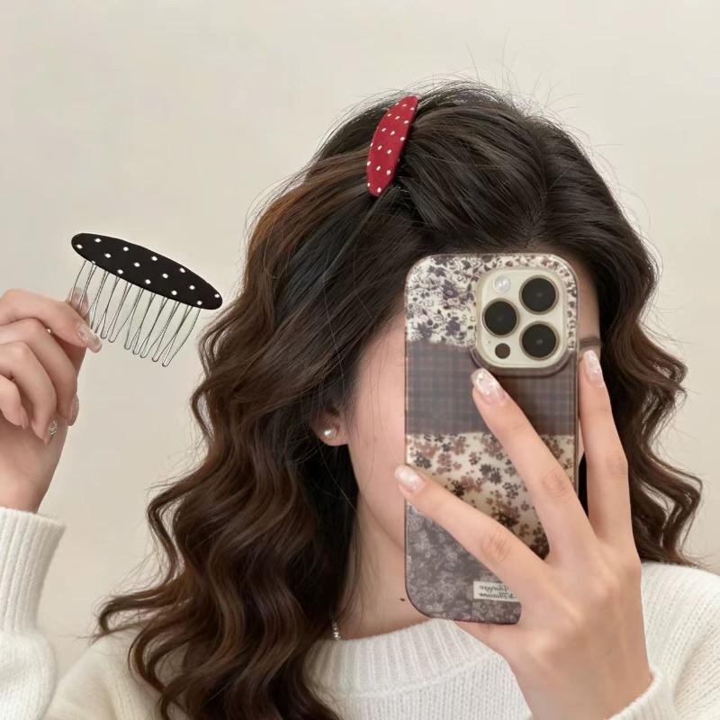 * New Sale Polka Dot Hair Comb - огляд і ціна Women Accessories Sale