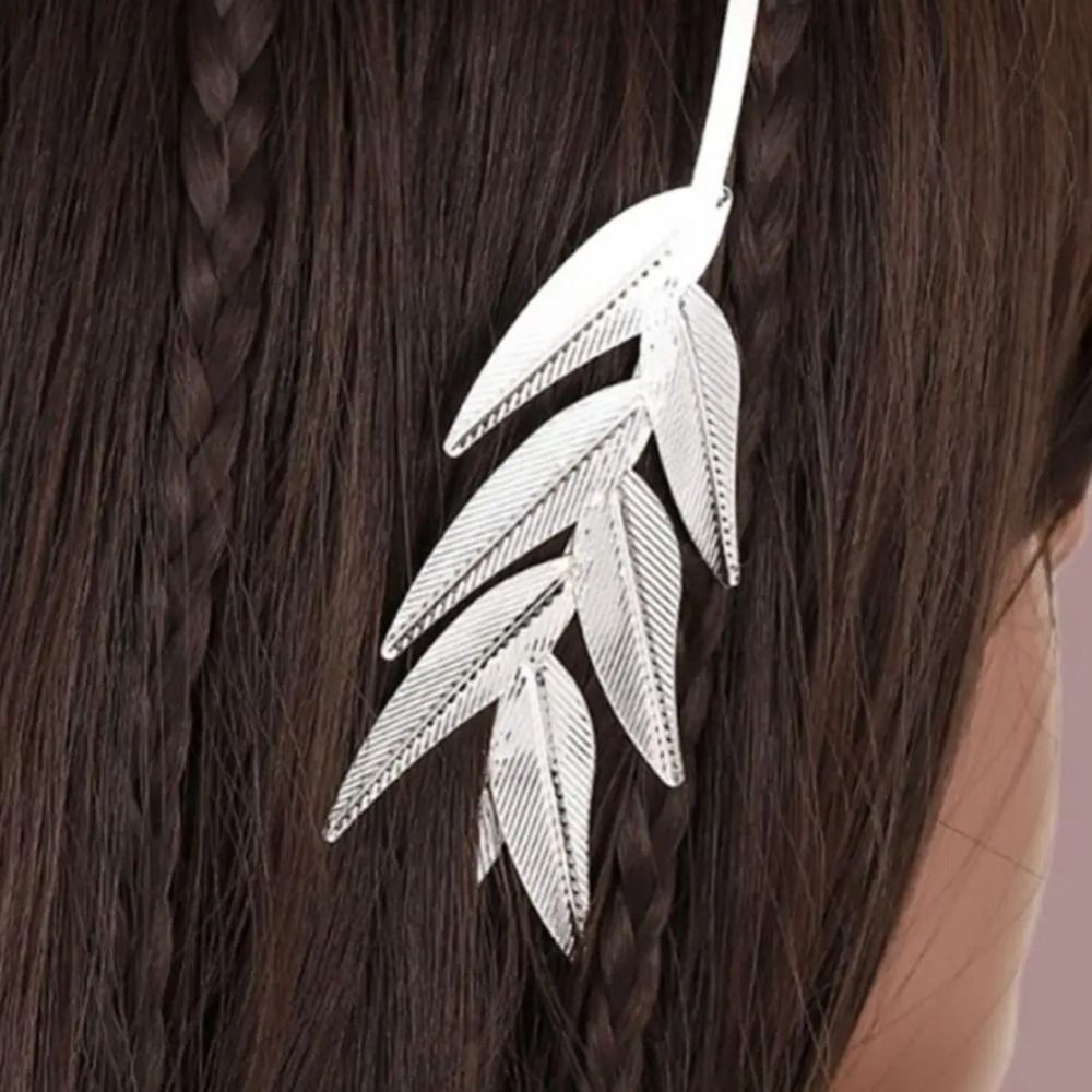 Elegant Metal Leaf Crown Palac - огляд і ціна Wrap Ring Gold