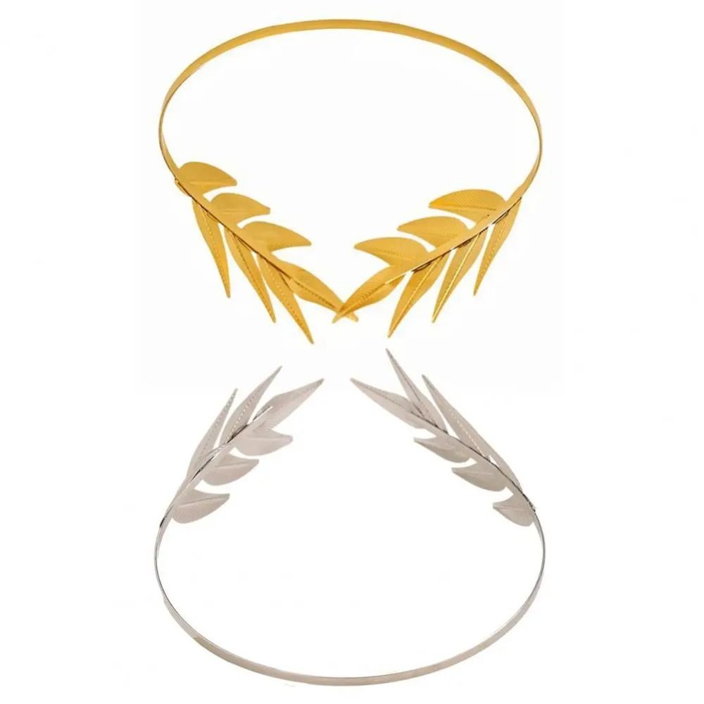 Elegant Metal Leaf Crown Palac - огляд і ціна Wrap Ring Gold