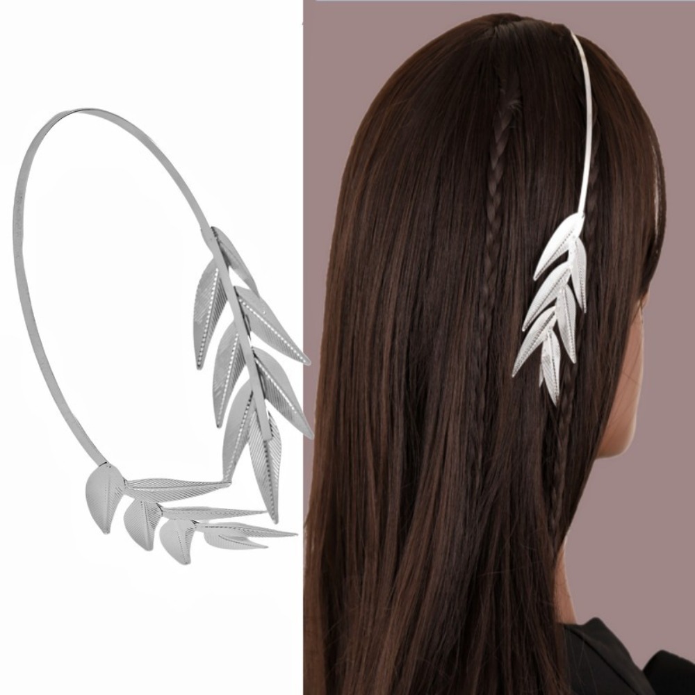 Elegant Metal Leaf Crown Palac - огляд і ціна Wrap Ring Gold