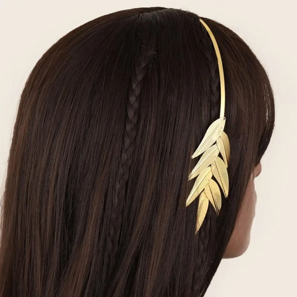 Elegant Metal Leaf Crown Palac - огляд і ціна Wrap Ring Gold
