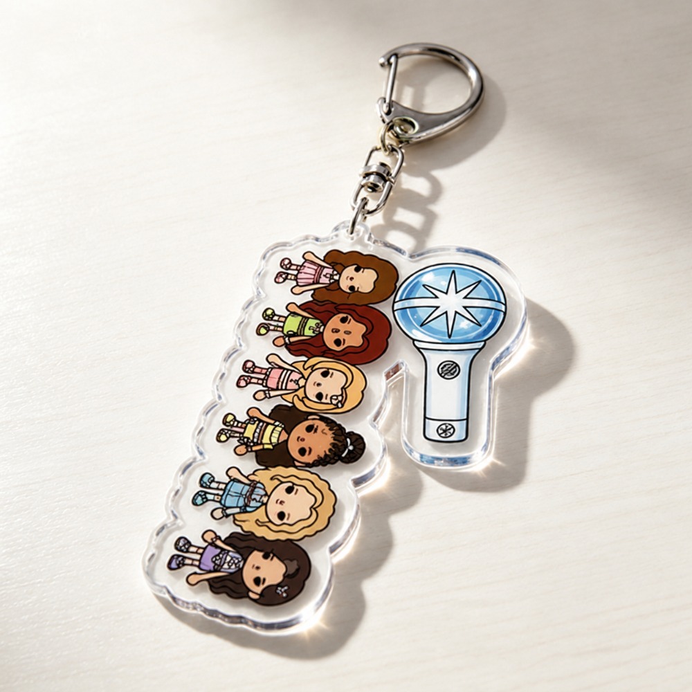 K-pop Katseye Keychain Accesso - огляд і ціна Women Accessories Pack