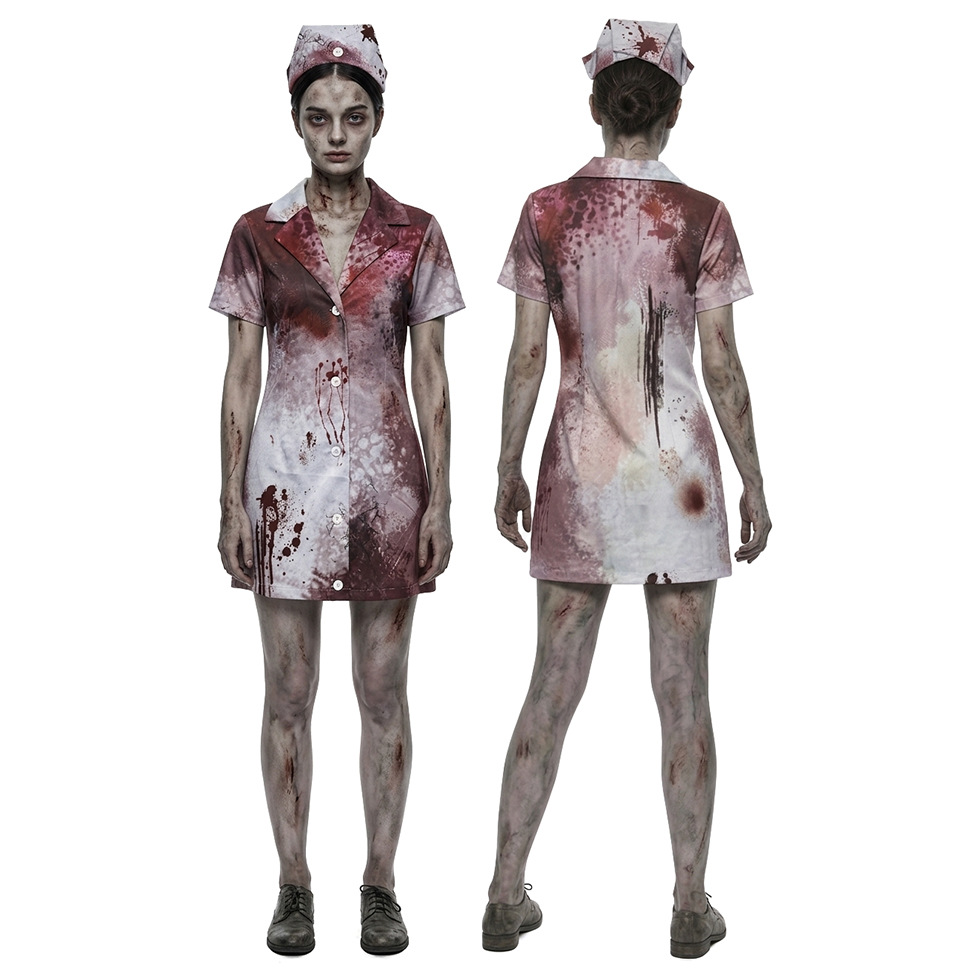 Bloody Tattered Zombie Nurse C - огляд і ціна Women'S Vacation Accessories