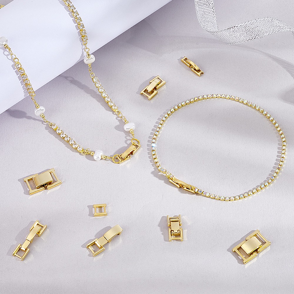 6 Style Brass Watch Band Clasp - огляд і ціна Wrap Ring Gold