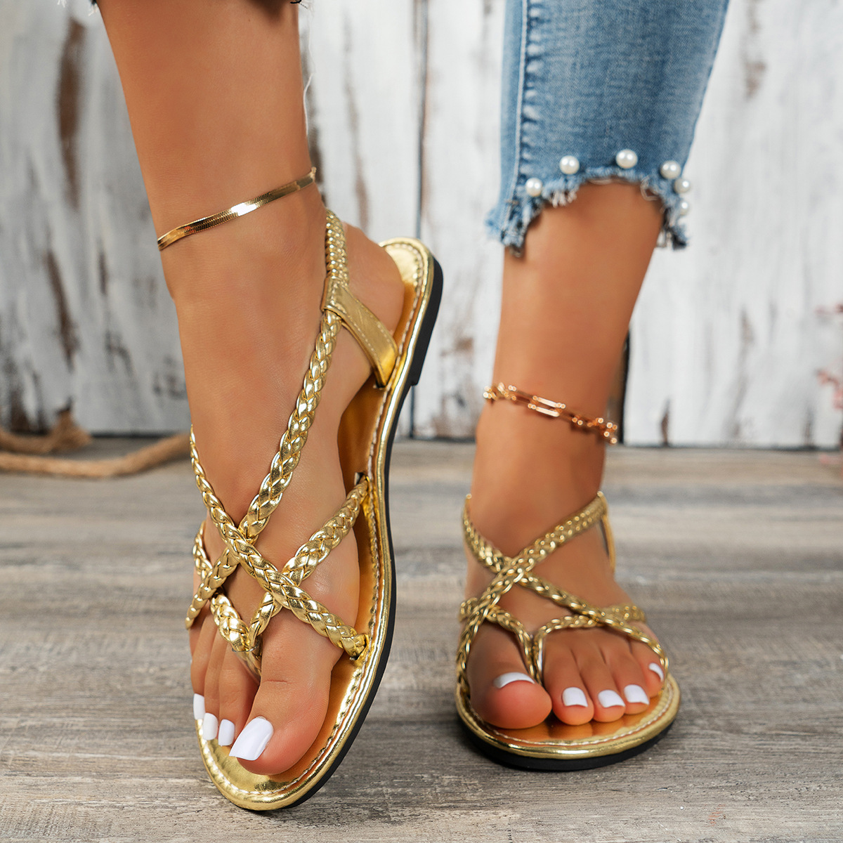 2026 New Fashion Women's Braid - огляд і ціна Wrap Ring Gold