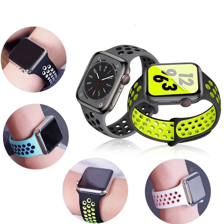 Silicone Strap For apple Watch - огляд і ціна Women'S Accessories Nike
