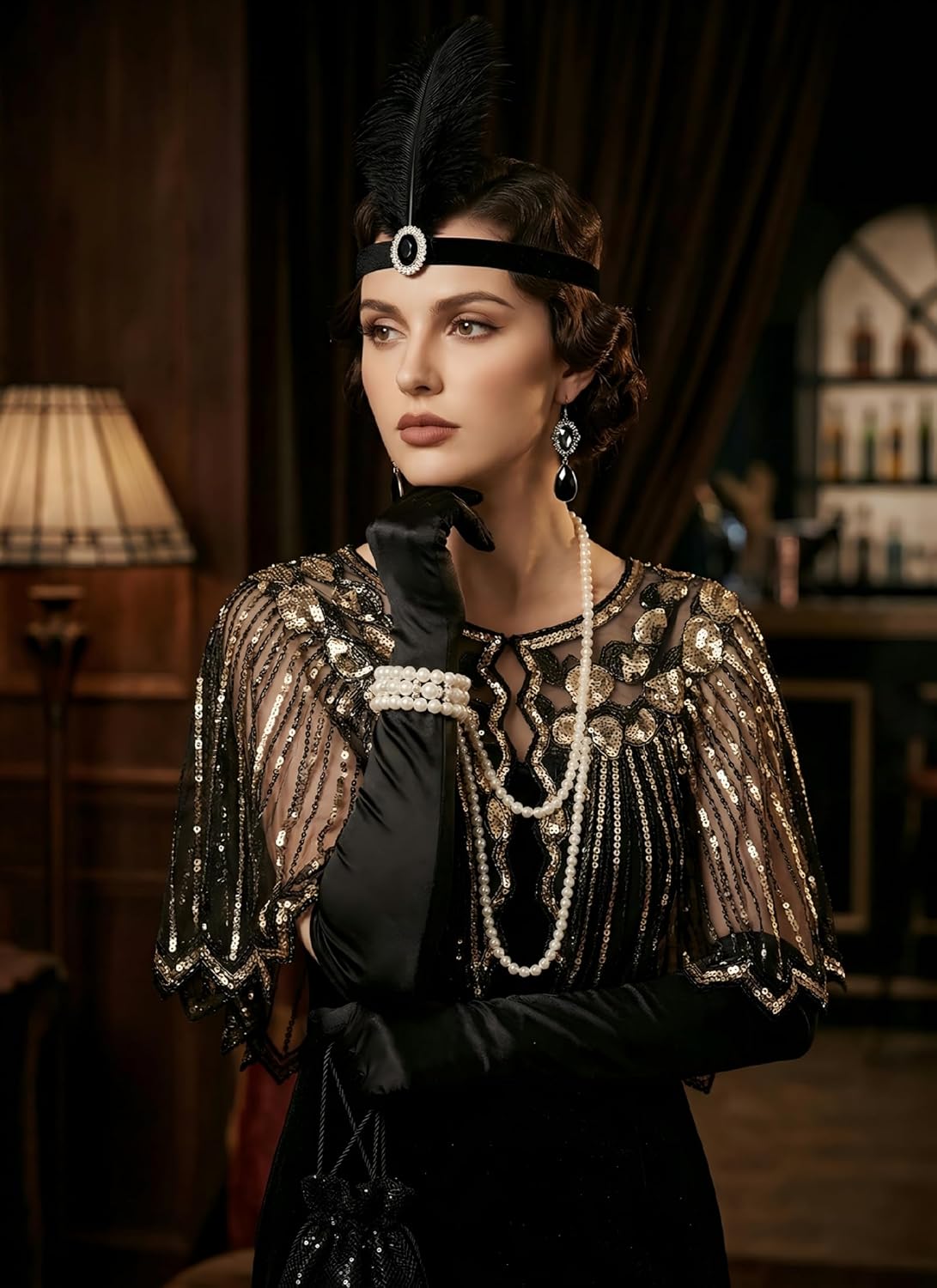 1920s Accessories Set for Wome - огляд і ціна Women Accessories Pack