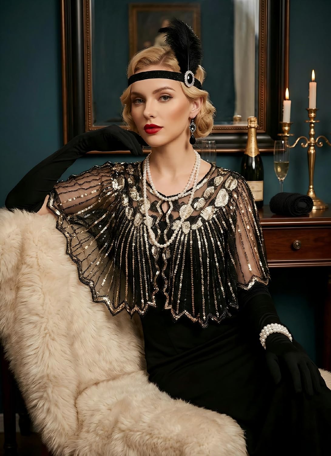1920s Accessories Set for Wome - огляд і ціна Women Accessories Pack