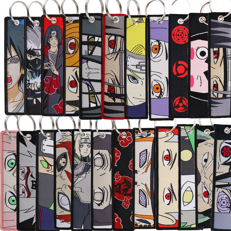 Anime Naruto Embroidery Key Fo - огляд і ціна Women Accessories Sale