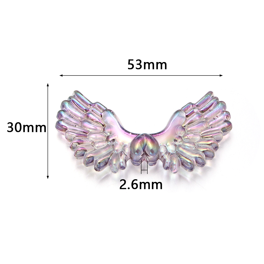 5pcs/lot AB Color Angel Wings  - огляд і ціна Women Accessories Pack