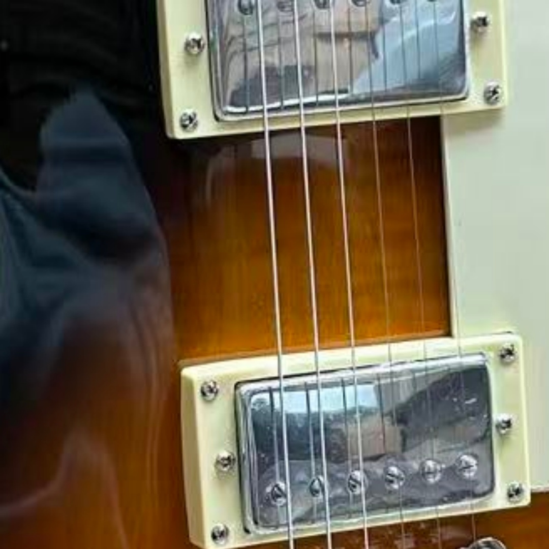 Gradient Brown Electric Guitar - огляд і ціна Wrap Ring Gold