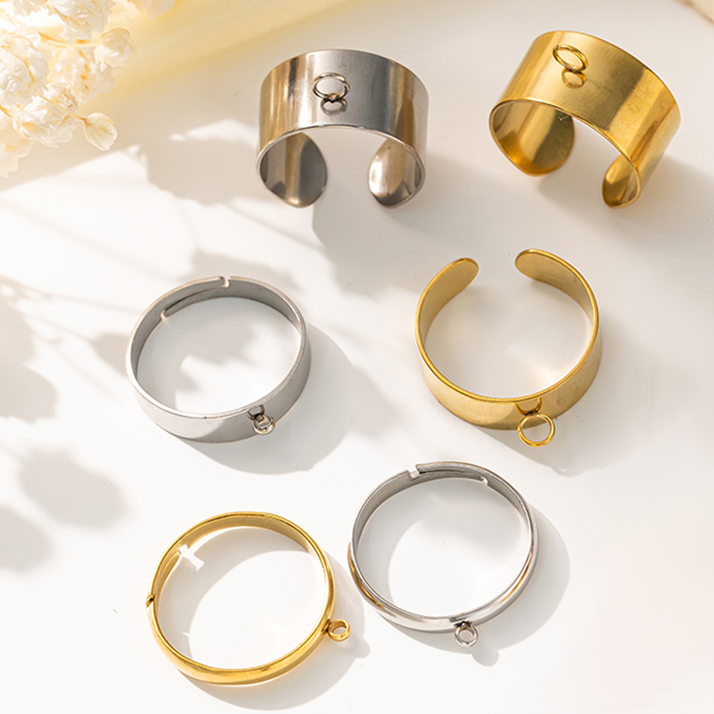 5pcs/Lot Stainless Steel Gold  - огляд і ціна Women Accessories Pack
