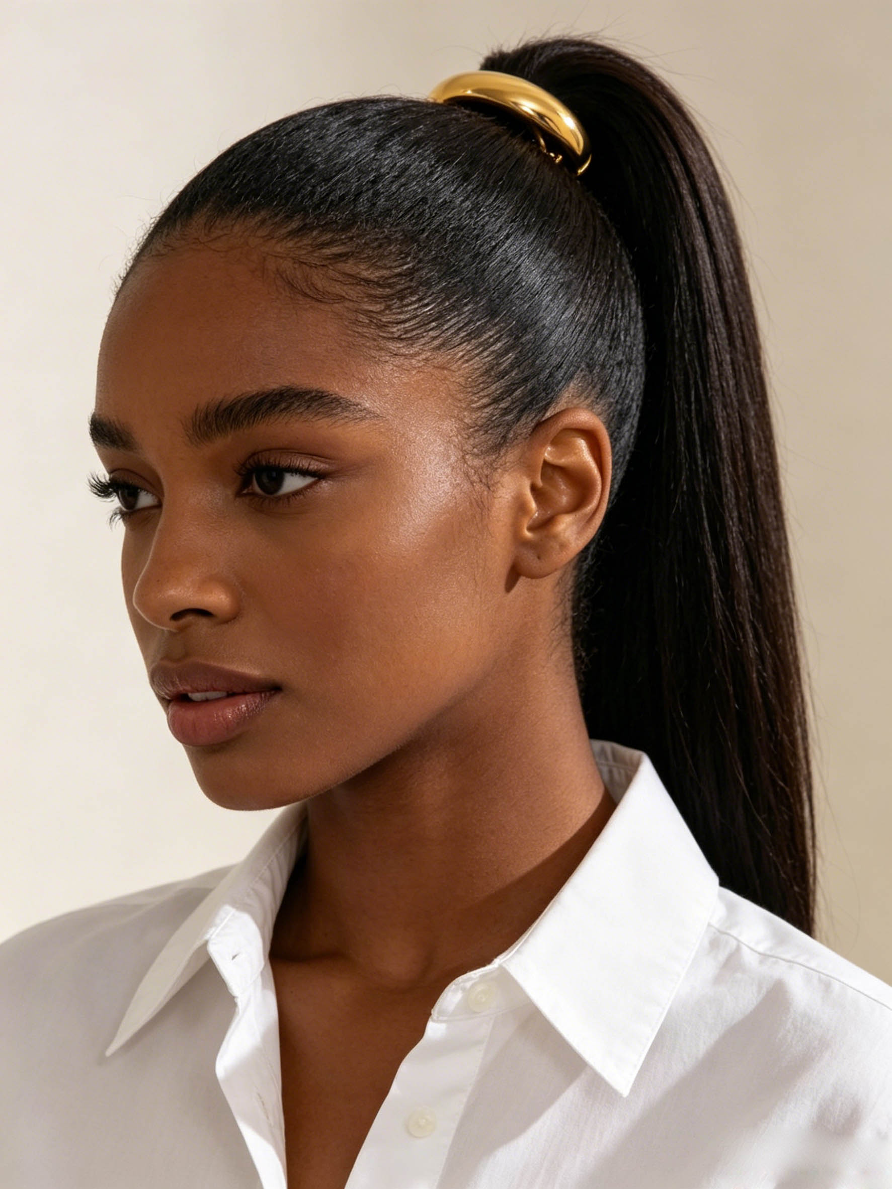 Women's Gold Metal Hairband Se - огляд і ціна Wrap Ring Gold